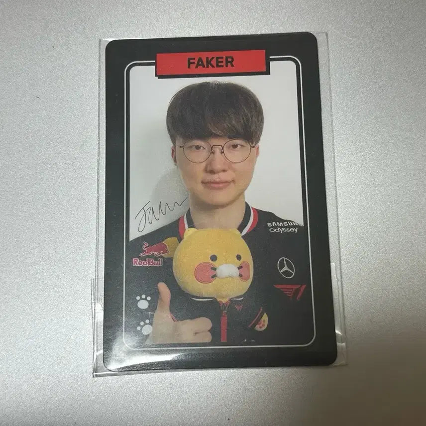 [BUNJANG] T1 Faker 2025 Chunsik Collaboration Photocard / 2025 페이커 춘식이 콜라보 포토카드