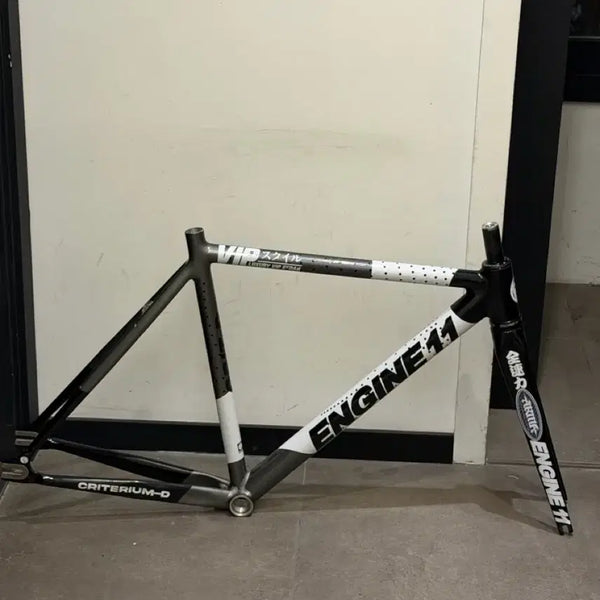 [BUNJANG] Engine11 CritD Frame Set - Black Charcoal (Neon Charcoal) - Size S / S사이즈 무하자급 엔진11 크릿디 블랙차콜(네온차콜) 프레임셋