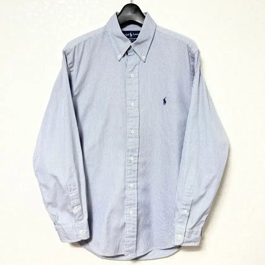 [BUNJANG] Polo Ralph Lauren Striped Dress Shirt / [M,95]폴로 스트라이프 셔츠 남방 야머스