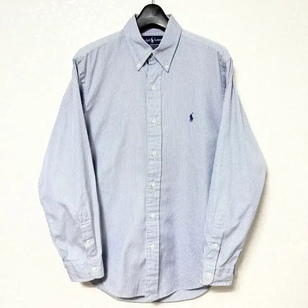 [BUNJANG] Polo Ralph Lauren Striped Dress Shirt / [M,95]폴로 스트라이프 셔츠 남방 야머스