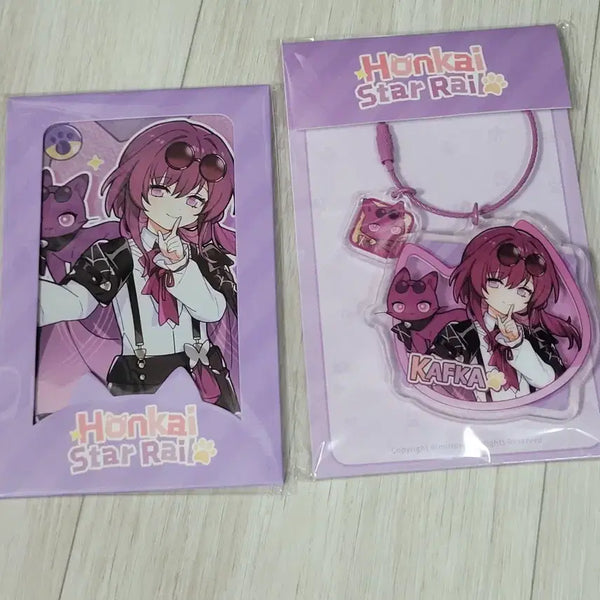 [BUNJANG] Honkai Star Rail Kafka Keyring & Photocard Bundle Set / 붕괴 스타레일 카프카 키링/포토카드 일괄