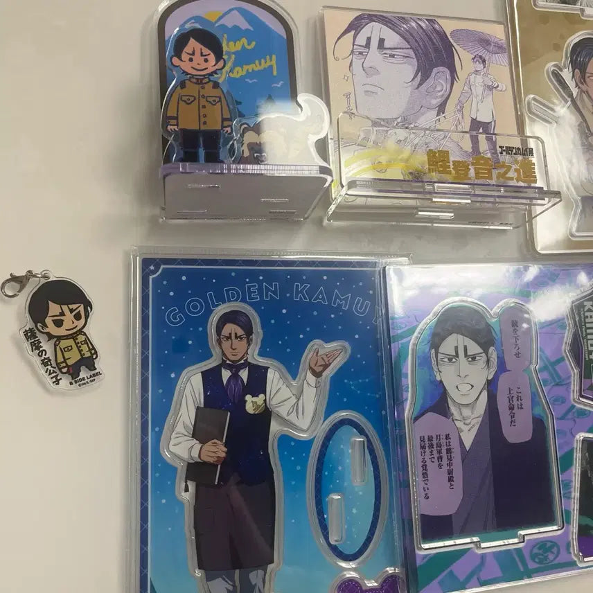 [BUNJANG] Golden Kamuy Koito Otonoshin Acrylic Can Badge Bundle Set / 골든카무이 코이토 오토노신 아크릴 캔뱃지 일괄(사진 2장)