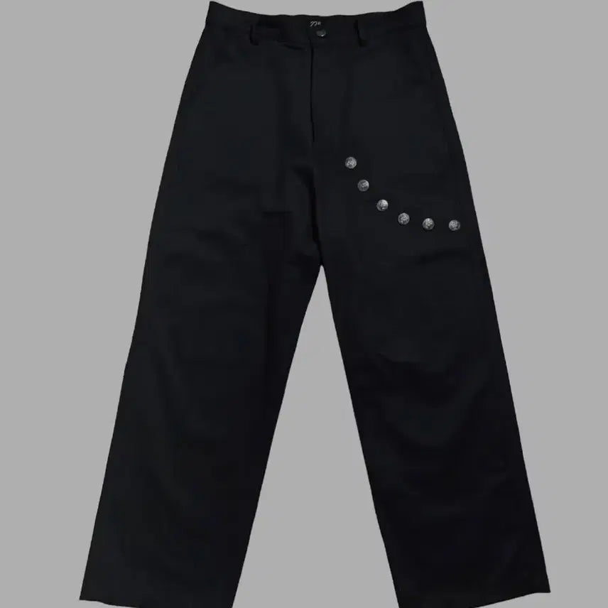 [BUNJANG] 6-Button Pants (Black) / 225 6button pants (black) 225바지