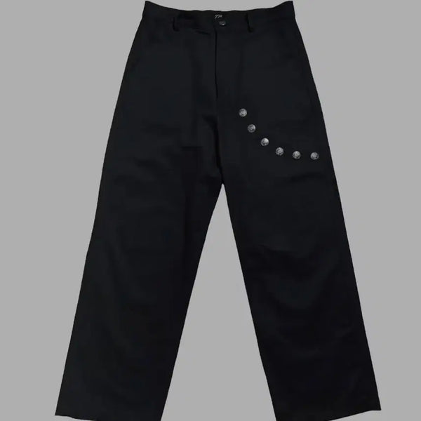 [BUNJANG] 6-Button Pants (Black) / 225 6button pants (black) 225바지