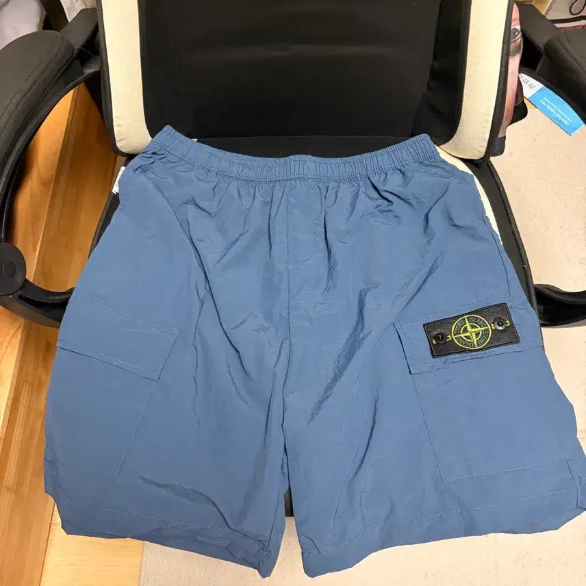 [BUNJANG] Stone Island Blue Shorts / 스톤아일랜드 반바지 블루