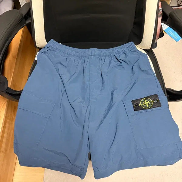 [BUNJANG] Stone Island Blue Shorts / 스톤아일랜드 반바지 블루