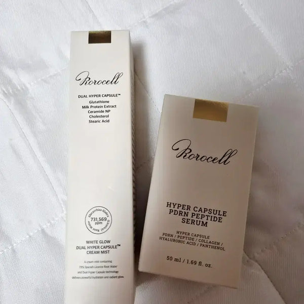 [BUNJANG] Rorocell Hyper Capsule PDRN Peptide Serum Mist Set / 로로셀 하이퍼캡슐 PDRN 펩타이드 세럼 미스트 2종