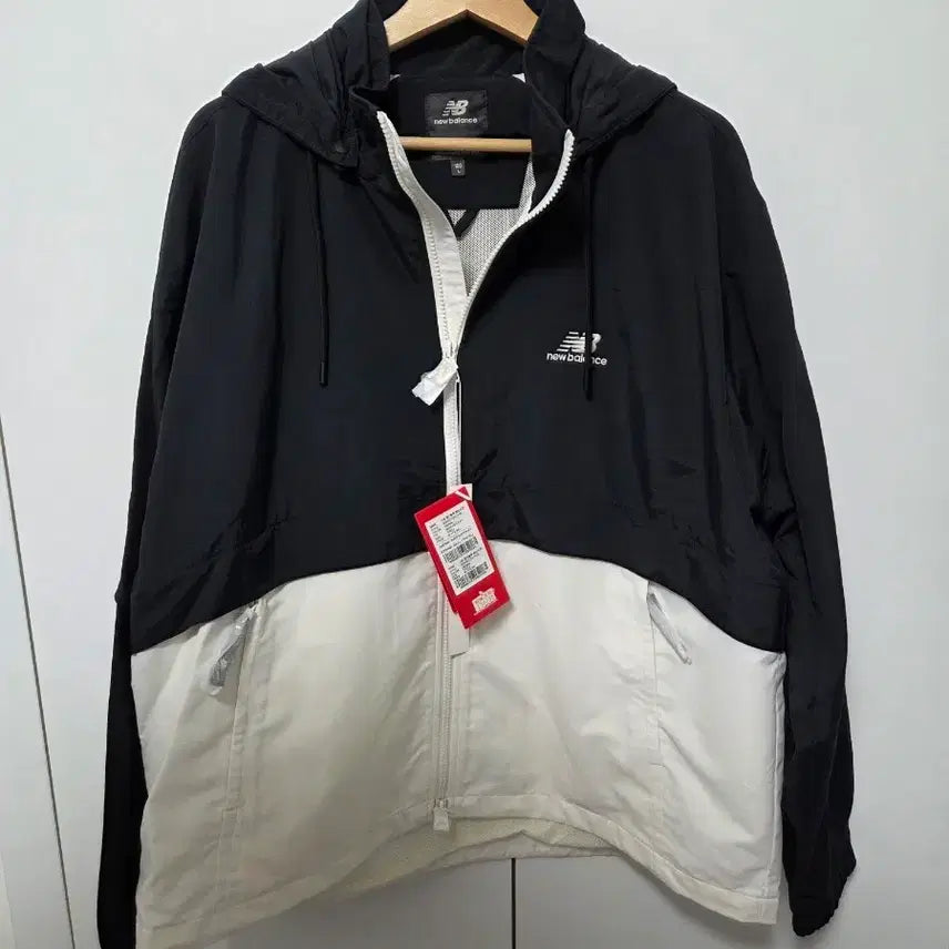 [BUNJANG] New Balance UNI Color Block Warm-up Jacket (L) / 뉴발란스 UNI 컬러블록 웜업 자켓 L 바람막이 새상품