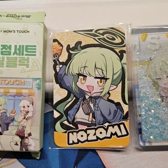 [BUNJANG] Blue Archive Mom's Touch Nozomi Acrylic Block & Photocard Set / 블루아카이브 맘스터치 노조미 아크릴블럭 & 포토카드