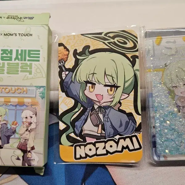 [BUNJANG] Blue Archive Mom's Touch Nozomi Acrylic Block & Photocard Set / 블루아카이브 맘스터치 노조미 아크릴블럭 & 포토카드