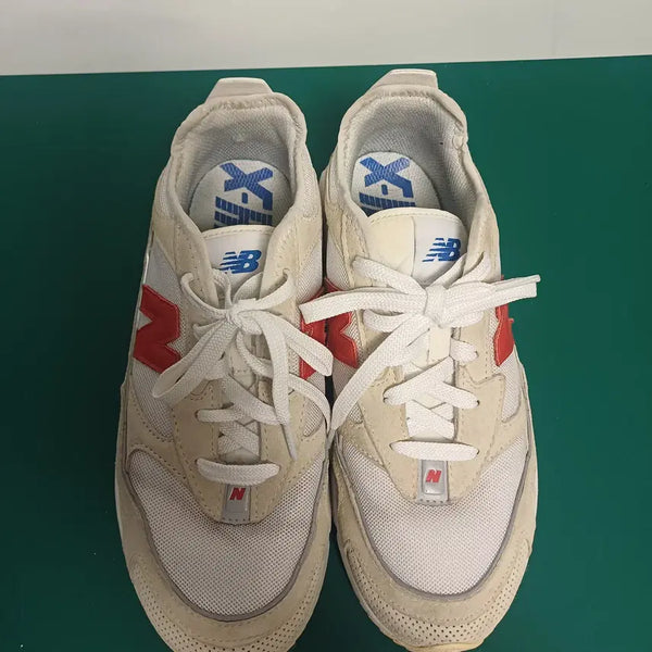 [BUNJANG] New Balance X-Racer 'Ivory Red' (MSXRCSLD) Sneakers / [250] 뉴발란스 X-Racer '아이보리 레드' (MSXRCSLD)