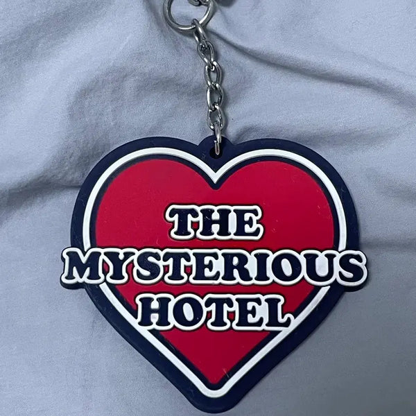 [BUNJANG] The Mysterious Hotel Heart Keyring / 더미스테리어스호텔 하트키링
