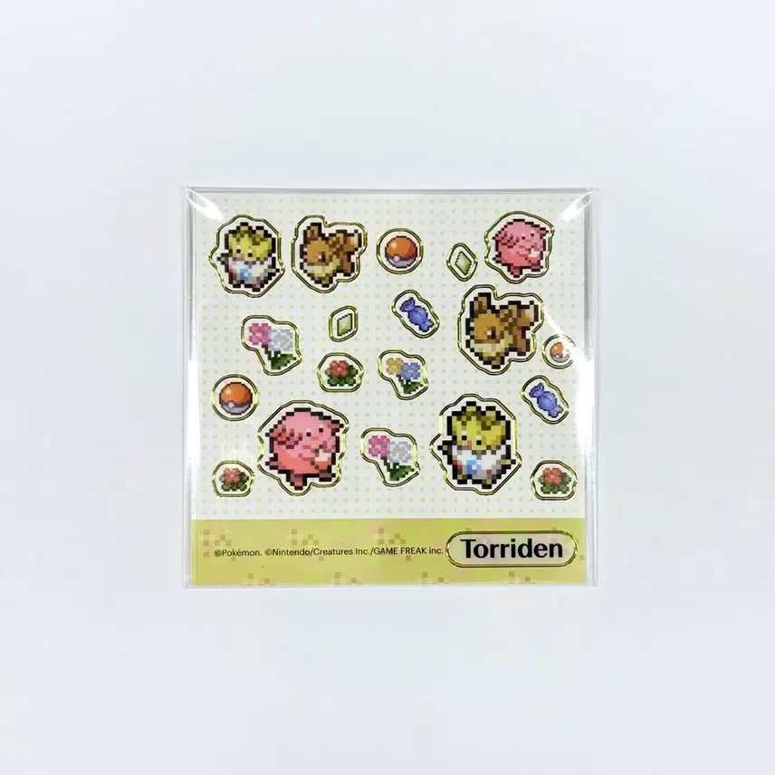 [BUNJANG] Torriden x Pokemon Collaboration Sealed Sticker Set / 토리든 포켓몬스터 콜라보 미개봉 스티커