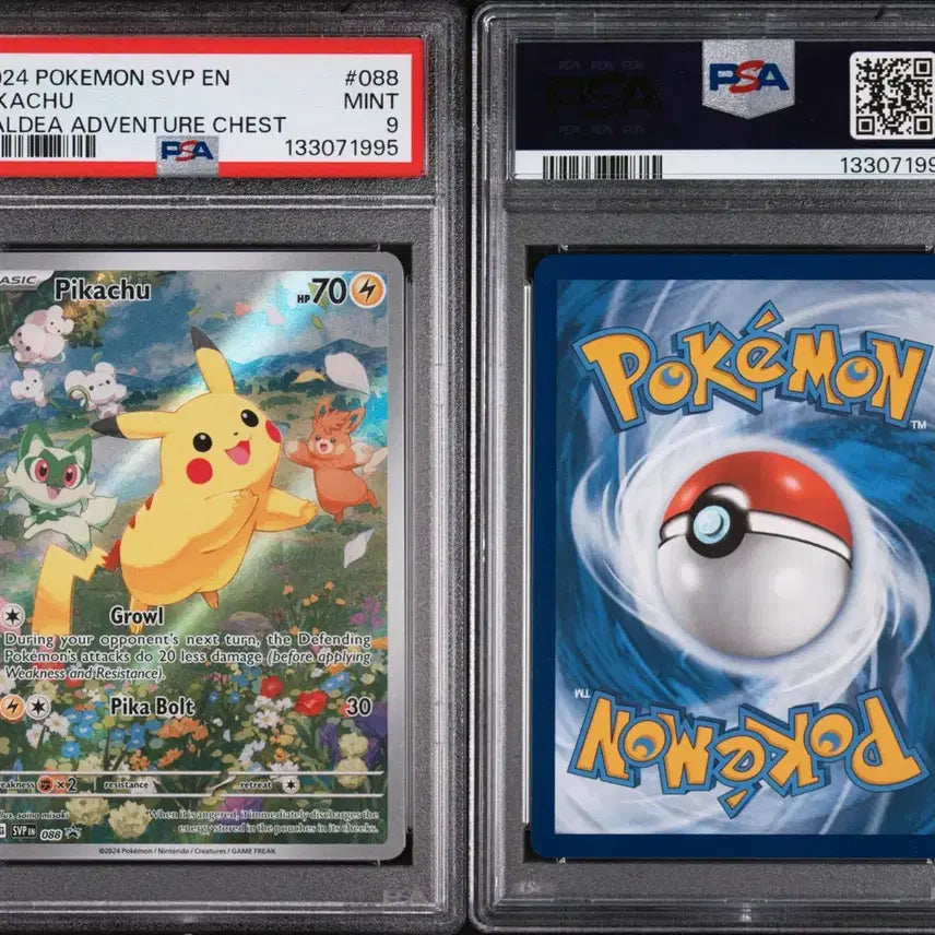 [BUNJANG] Pokemon Card Summer Pikachu North American Version PSA 9 / 포켓몬카드 여름 피카츄 북미판 PSA9