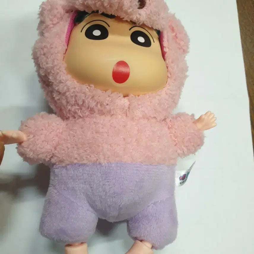 [BUNJANG] Crayon Shin-chan Plush Keychain (Pink Pig Outfit) / 짱구 인형 키링(8/17까지만판매)