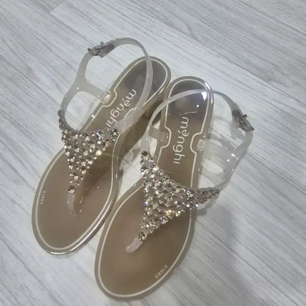 [BUNJANG] Cubic Jelly Shoes / 고급 젤리슈즈