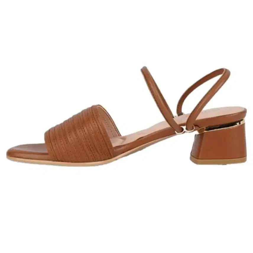 [BUNJANG] Esquire Portfolio Sandals Camel Leather 230 / 에스콰이아 포트폴리오 샌들 230 [새상품]