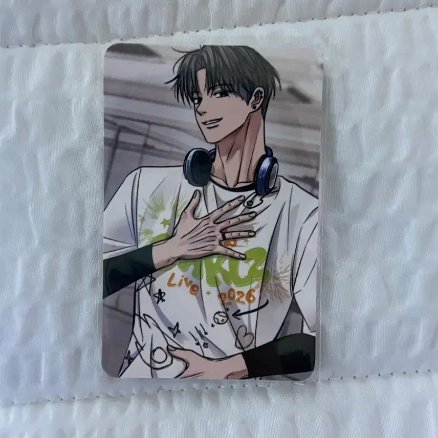 [BUNJANG] Resin Sparkles Pop-up Unsealed T-shirt Photocard / 레진 스파클즈 팝업 언슬립 티셔츠 포카 판매