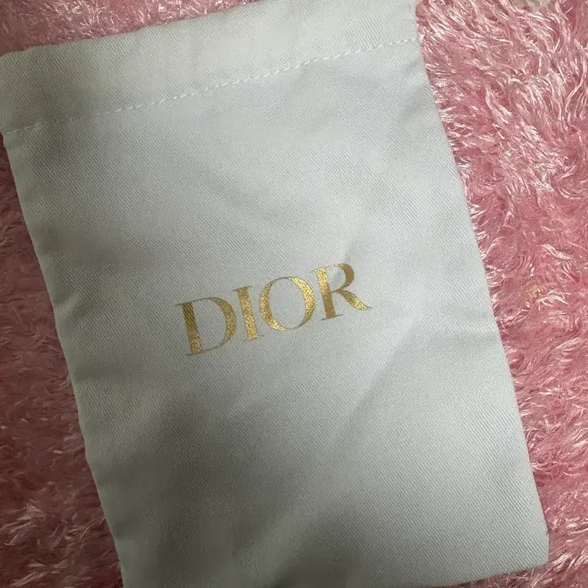 [BUNJANG] Dior Beauty Drawstring Dust Bag Pouch / 디올 뷰티 복조리 더스트백 파우치
