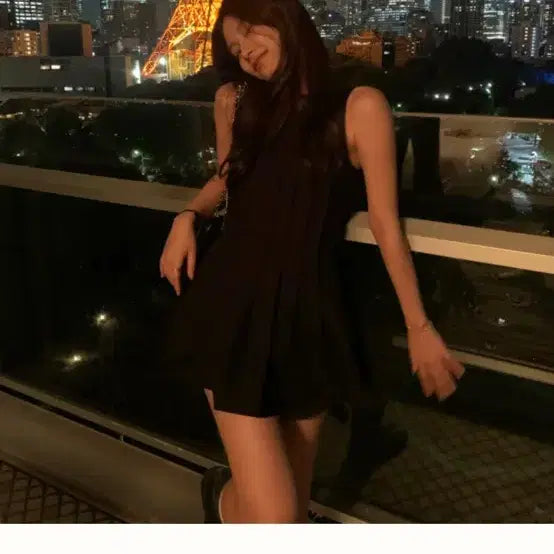 [BUNJANG] Favorite Things Nocturne Dress Black S / 페이보릿띵스 자체제작 녹턴 원피스 블랙s 새상품 (사이트 품절, ss마켓 마감)