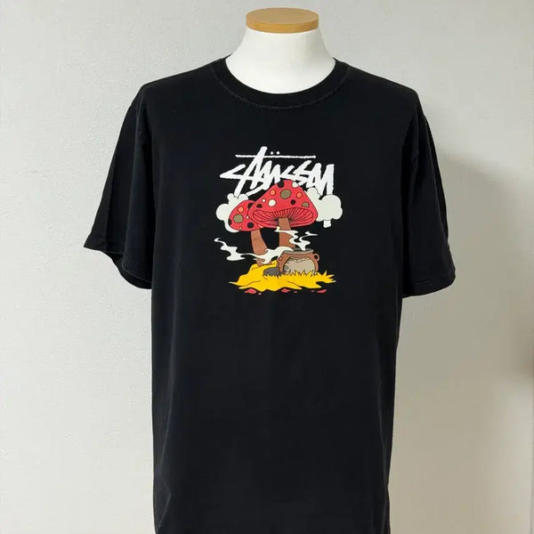 [BUNJANG] Stussy Something's Cooking T-Shirt / 스투시 SOMETHING'S COOKING 티셔츠