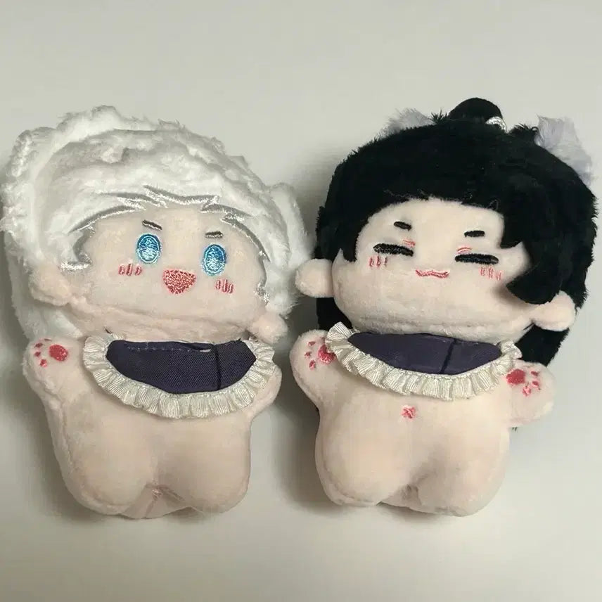 [BUNJANG] Jujutsu Kaisen Baby Gojo & Geto 10cm Plush Doll Bundle / 주술회전 아기 고죠&게토 10cm 솜인형 일괄로 팔아요!