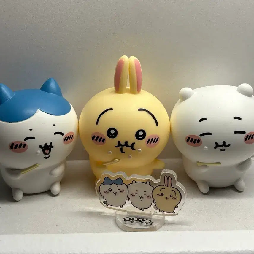 [BUNJANG] Bunny and Friends (Monjokwi) CU Figure Bundle Set / 먼작귀 cu 피규어 일괄 판매