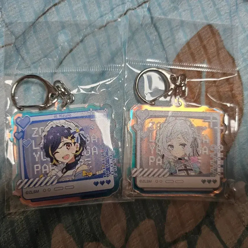 [BUNJANG] Zombie Land Saga Junko Konno Mizuno Ai Acrylic Keychain / 좀비랜드사가 미즈노아이 콘노준코 키링