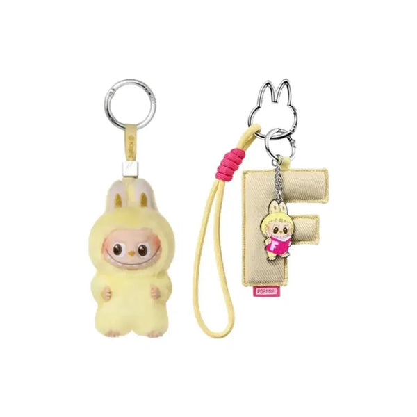[BUNJANG] Pop Mart Pin For Love Mini Labubu F Initial F Keychain Set / [팝마트] 핀포러브 세트(F)