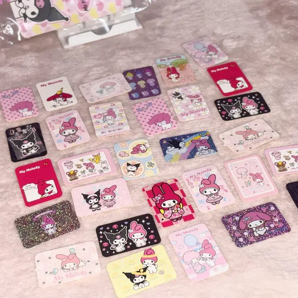 [BUNJANG] Sanrio My Melody & Kuromi Sticker Pack / 고전 산리오 마이멜로디 쿠로미 스티커 팩