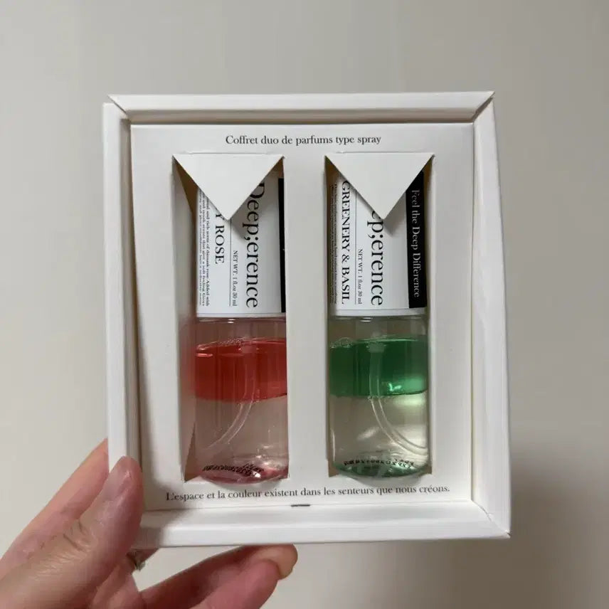 [BUNJANG] Diffronce Perfume Hair Mist Duo Set / 디퍼랑스 퍼퓸 헤어미스트 듀오세트