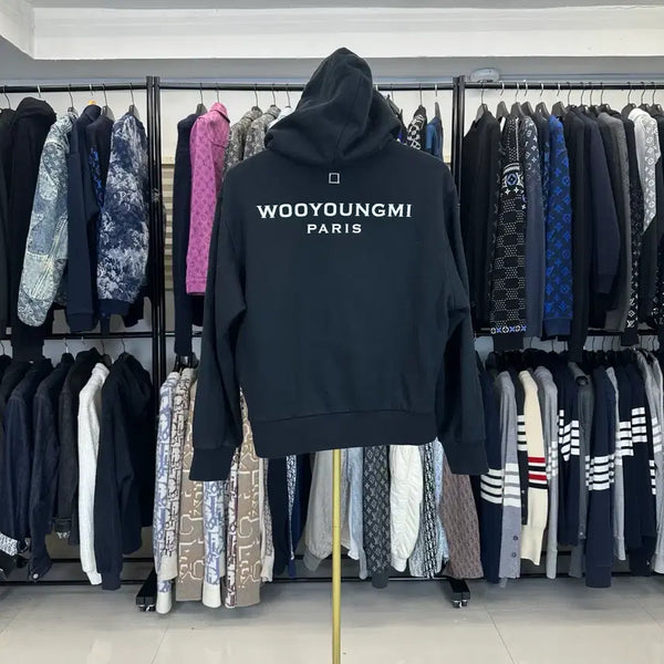 [BUNJANG] Wooyoungmi Lettering Women's Hoodie Size 36 / (36) 우영미 레터링 여성 후드