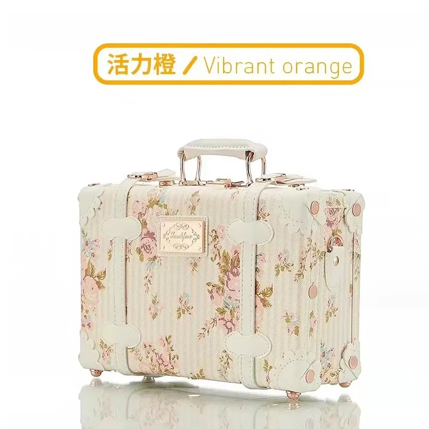 [BUNJANG] Floral Pattern Boston Bag / 리즈리사st 보스턴백 플라워패턴