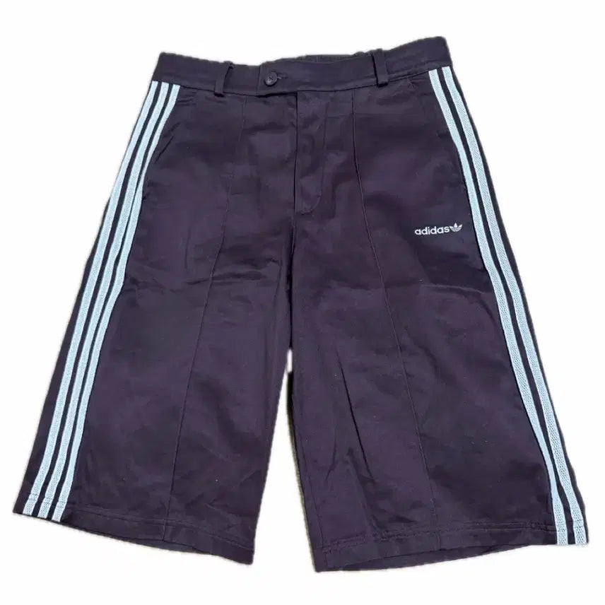 [BUNJANG] Adidas Loose Buttoned 3S Bermuda Shorts Men's (L) / 아디다스 루즈 버튼드 3S 버뮤다 반바지 남성 (L)