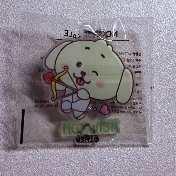 [BUNJANG] Seven Eleven Matcha Yogurt Wafer Dangtreever Keychain / 세븐일레븐 말차요거트웨이퍼 댕트리버 키링
