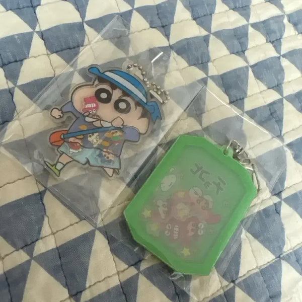 [BUNJANG] Crayon Shin-chan & Chocobi Shaka Shaka Keyring / 짱구 & 초코비 샤카샤카 키링