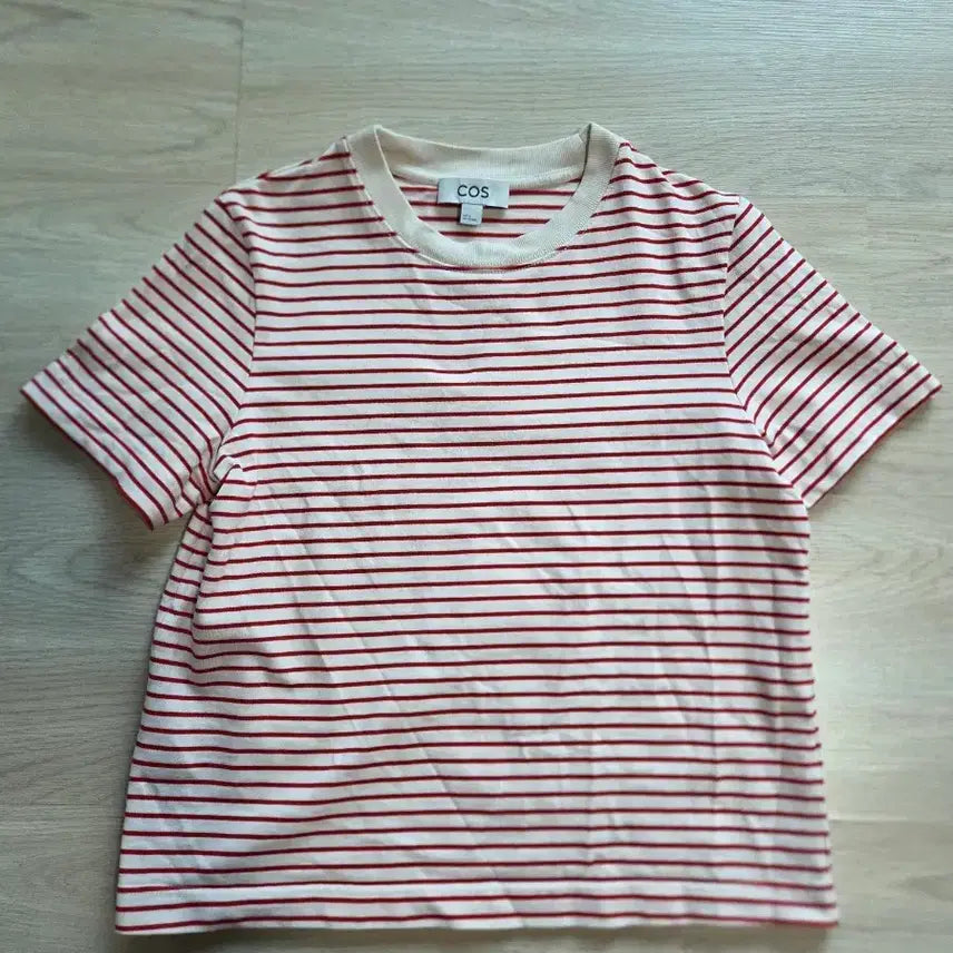 [BUNJANG] COS Striped Short Sleeve T-Shirt / 코스 스트라이프 반팔s