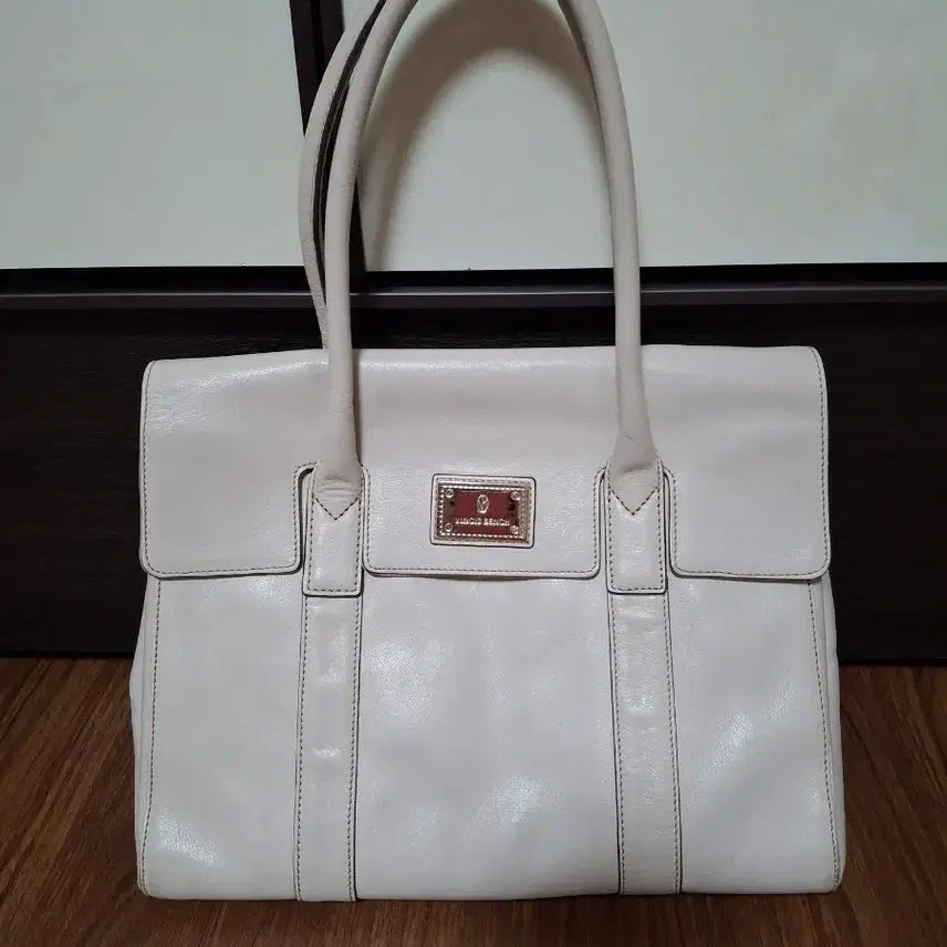 [BUNJANG] Vincis Bench Women's Tote Bag Ivory / 빈치스벤치 여성 토트백 아이보리