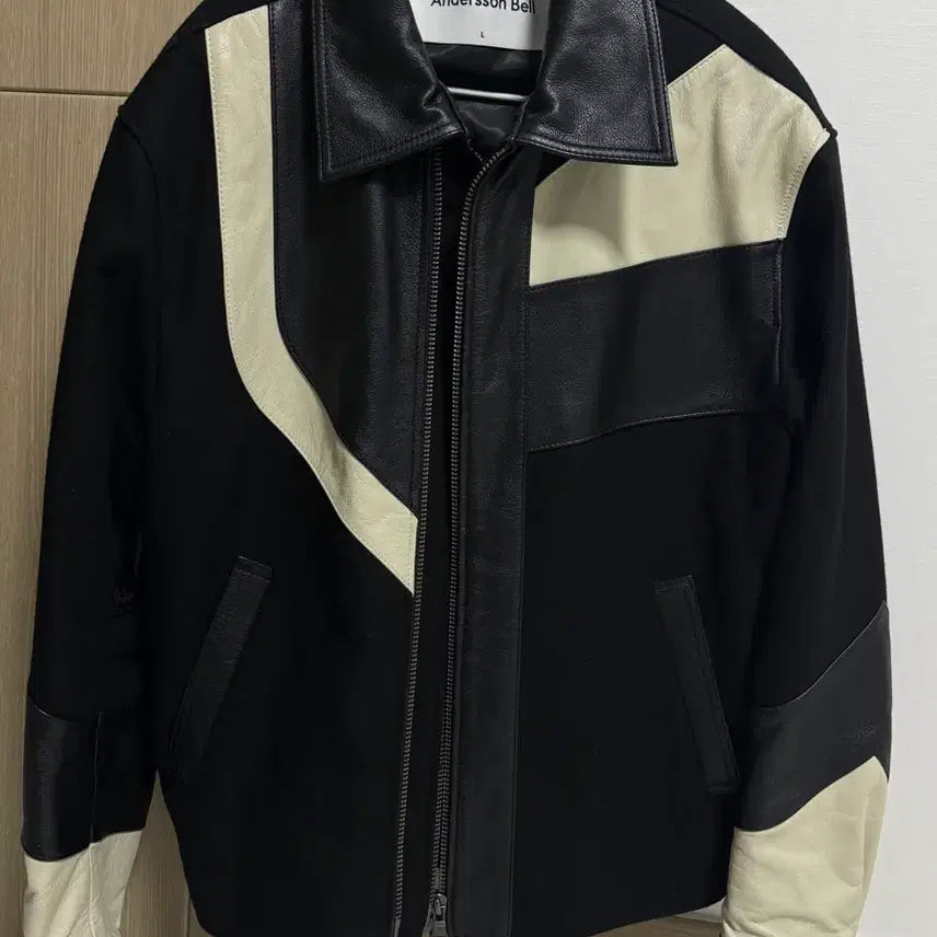 [BUNJANG] Andersson Bell Motorcycle Varsity Jacket / 앤더슨벨 모터사이클 바시티 자켓