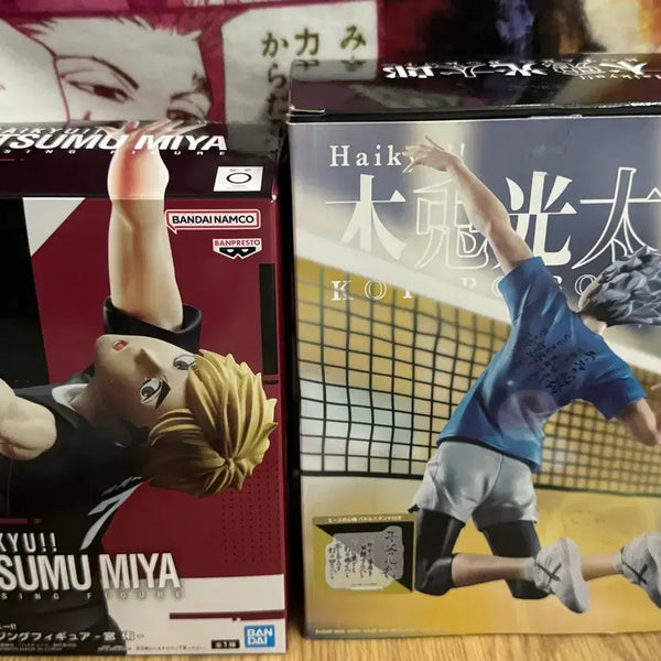[BUNJANG] Bandai Haikyuu!! Atsumu & Bokuto Figure Set / 반다이 하이큐 아츠무, 보쿠토 피규어