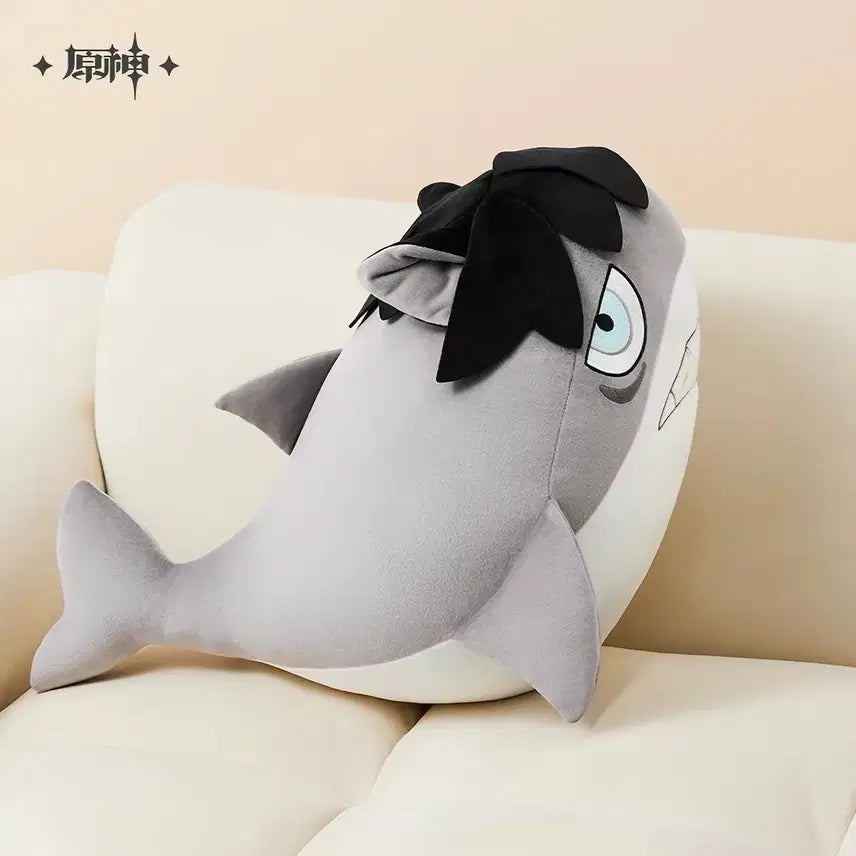 [BUNJANG] Genshin Impact Lyney Shark Plush 38cm / 원신 공식 라이오슬리 상어 인형 38cm 판매