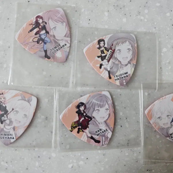 [BUNJANG] BanG Dream! Afterglow Guitar Pick / 뱅드림 애프터글로우 기타 피크 팝니다.