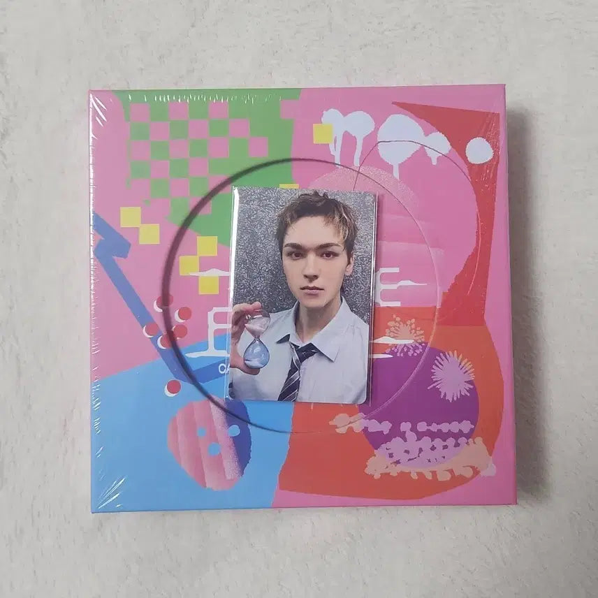 [BUNJANG] SEVENTEEN Vernon Yakusoku Weverse Japan Lucky Draw Photocard + Vernon Carat Version Sealed / 세븐틴 버논 yakusoku 위버스 japan 럭키드로우 포카 + 버논 캐럿반 미개봉