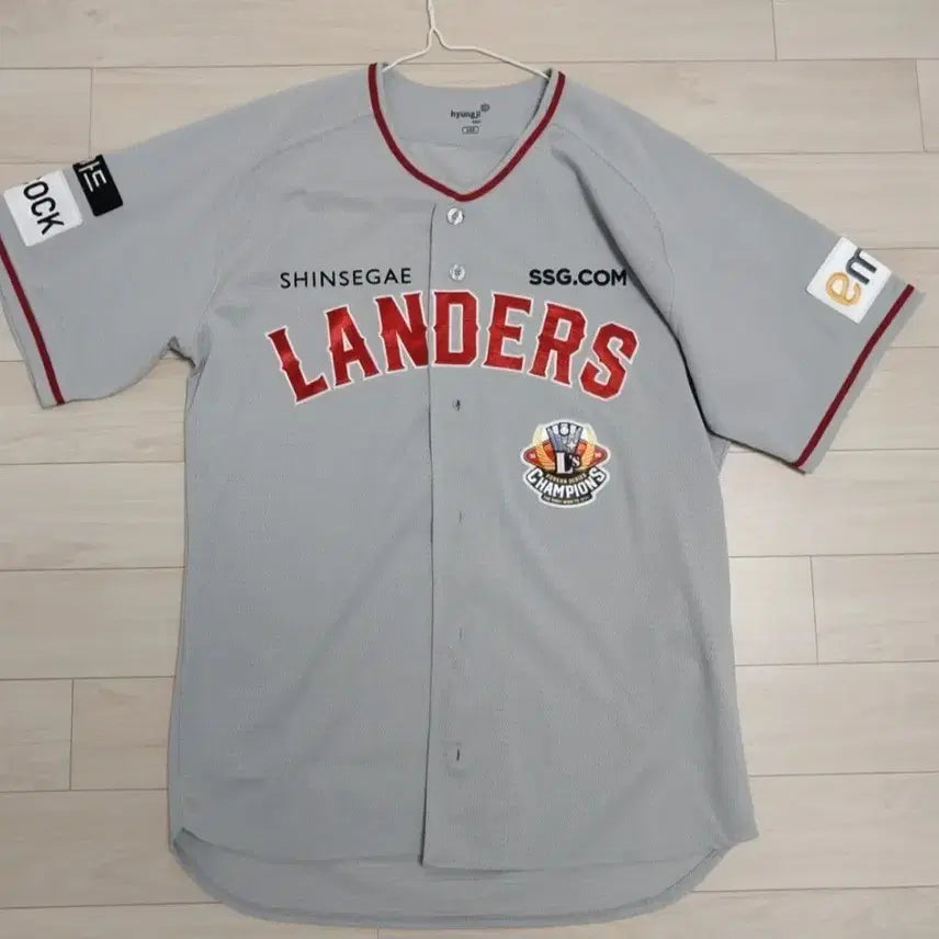 [BUNJANG] SSG Landers Choo Shin-soo Authentic Baseball Jersey XL / SSG 랜더스 추신수 유니폼