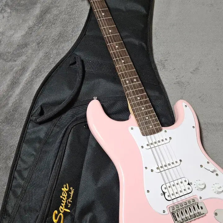 [BUNJANG] Fender Squier Stratocaster Shell Pink Electric Guitar / 실물진심 펜더스콰이어 쉘핑크