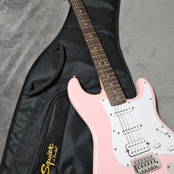 [BUNJANG] Fender Squier Stratocaster Shell Pink Electric Guitar / 실물진심 펜더스콰이어 쉘핑크