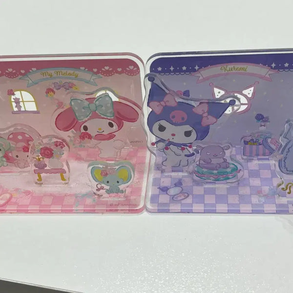 [BUNJANG] Kuromi My Melody Acrylic Stand / 쿠로미 마이멜로디 아크릴 스탠드