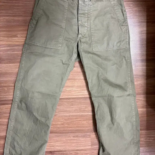 [BUNJANG] RRL Herringbone Fatigue Pants (Size 30x30) / RRL 더블알엘 헤링본 퍼티그 팬츠 30x30