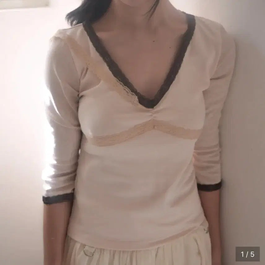 [BUNJANG] InAndYangInHarmony Lace Top Pink / 인앤양인하모니 레이스탑 핑크 lace top pink