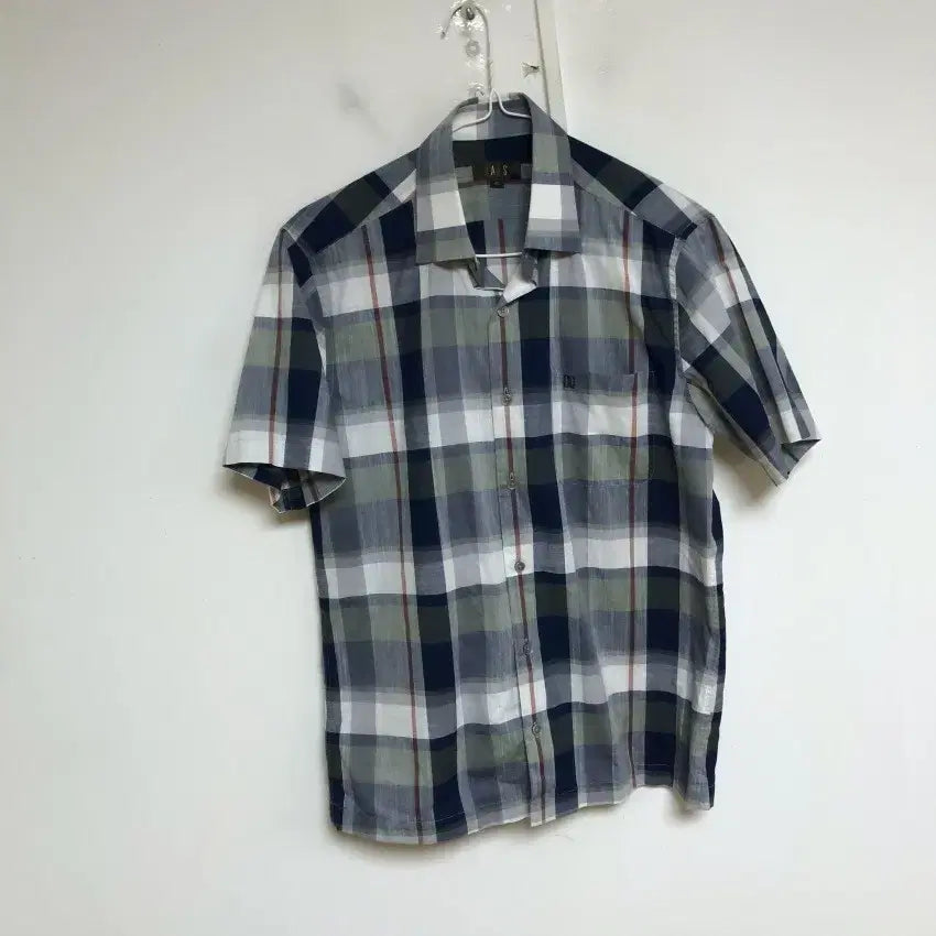 [BUNJANG] Daks Men's Short Sleeve Shirt 95M / 닥스 남성 반팔 셔츠 95M@9908